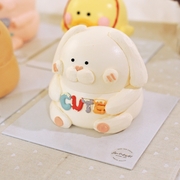 3D - White Bunny